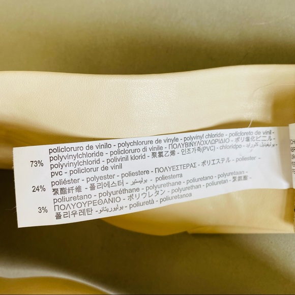 ZARA Cream HighWaisted Oversized Buckle Belt - Picture 4 of 7